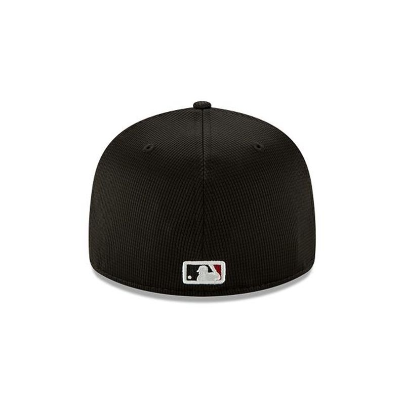 MLB Arizona Diamondbacks Clubhouse Collection Low Profile 59Fifty Fitted (YVO9185) - Red New Era Caps